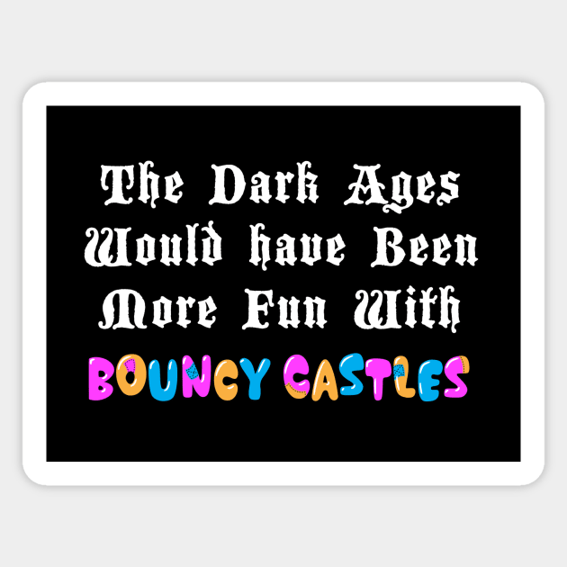 Bouncy Castles Sticker by Madeyoulook